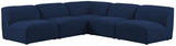 Miramar Contemporary Modular Sectional in Soft Cream Linen - Durable, Stylish, and Versatile Comfort