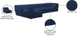 Miramar Contemporary Modular Sectional in Soft Cream Linen - Durable, Stylish, and Versatile Comfort