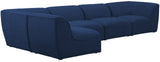Miramar Contemporary Modular Sectional in Soft Cream Linen - Durable, Stylish, and Versatile Comfort