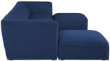 Miramar Contemporary Modular Sectional in Soft Cream Linen - Durable, Stylish, and Versatile Comfort