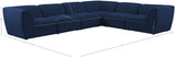 Miramar Contemporary Modular Sectional in Soft Cream Linen - Durable, Stylish, and Versatile Comfort