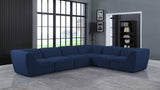 Miramar Contemporary Modular Sectional in Soft Cream Linen - Durable, Stylish, and Versatile Comfort