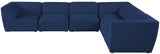 Miramar Contemporary Modular Sectional in Soft Cream Linen - Durable, Stylish, and Versatile Comfort