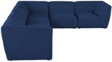 Miramar Contemporary Modular Sectional in Soft Cream Linen - Durable, Stylish, and Versatile Comfort