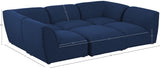 Miramar Contemporary Modular Sectional in Soft Cream Linen - Durable, Stylish, and Versatile Comfort