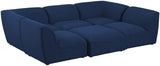 Miramar Contemporary Modular Sectional in Soft Cream Linen - Durable, Stylish, and Versatile Comfort