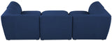 Miramar Contemporary Modular Sectional in Soft Cream Linen - Durable, Stylish, and Versatile Comfort