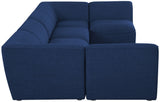 Miramar Contemporary Modular Sectional in Soft Cream Linen - Durable, Stylish, and Versatile Comfort
