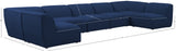 Miramar Contemporary Modular Sectional in Soft Cream Linen - Durable, Stylish, and Versatile Comfort