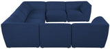Miramar Contemporary Modular Sectional in Soft Cream Linen - Durable, Stylish, and Versatile Comfort