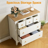 Wholesale 5 Drawer Dressser with Solid Wood Knobs