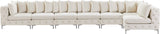 Tremblay Velvet Modular Sectional Sofa with Deep Button Tufting and Stylish Gold & Chrome Legs
