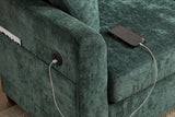 NARLO 97" 3-Seater Sofa with 1 Storage Ottoman