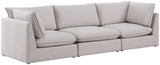Mackenzie Modular Sofa: Versatile Seating with Soft Linen Texture for Stylish Contemporary Spaces