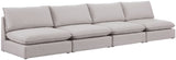 Mackenzie Modular Sofa: Versatile Seating with Soft Linen Texture for Stylish Contemporary Spaces