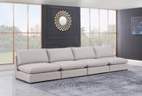 Mackenzie Modular Sofa: Versatile Seating with Soft Linen Texture for Stylish Contemporary Spaces