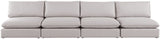 Mackenzie Modular Sofa: Versatile Seating with Soft Linen Texture for Stylish Contemporary Spaces