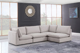 Mackenzie Modular Sectional: Create Your Unique Seating Arrangement with Soft Linen Textured Fabric