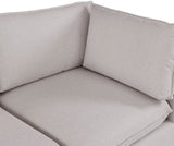 Mackenzie Modular Sectional: Create Your Unique Seating Arrangement with Soft Linen Textured Fabric