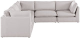 Mackenzie Modular Sectional: Create Your Unique Seating Arrangement with Soft Linen Textured Fabric