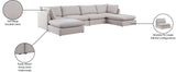 Mackenzie Modular Sectional: Create Your Unique Seating Arrangement with Soft Linen Textured Fabric