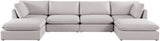 Mackenzie Modular Sectional: Create Your Unique Seating Arrangement with Soft Linen Textured Fabric