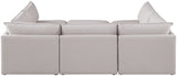 Mackenzie Modular Sectional: Create Your Unique Seating Arrangement with Soft Linen Textured Fabric