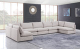 Mackenzie Modular Sectional: Create Your Unique Seating Arrangement with Soft Linen Textured Fabric