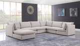 Mackenzie Modular Sectional: Create Your Unique Seating Arrangement with Soft Linen Textured Fabric