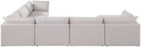 Mackenzie Modular Sectional: Create Your Unique Seating Arrangement with Soft Linen Textured Fabric