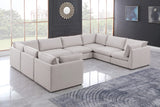 Mackenzie Modular Sectional: Create Your Unique Seating Arrangement with Soft Linen Textured Fabric