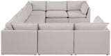 Mackenzie Modular Sectional: Create Your Unique Seating Arrangement with Soft Linen Textured Fabric