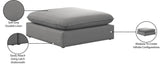 Mackenzie Contemporary Ottoman – Elegant Modular Design with Soft Upholstery for Stylish Spaces