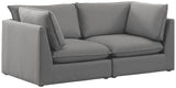 Mackenzie Modular Sofa: Versatile Seating with Soft Linen Texture for Stylish Contemporary Spaces