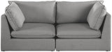 Mackenzie Modular Sofa: Versatile Seating with Soft Linen Texture for Stylish Contemporary Spaces