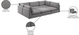Mackenzie Modular Sectional Sofa - Soft Linen Fabric, Infinite Configurations for Modern Living