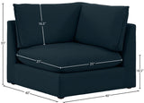 Mackenzie Corner Chair – Elegant Linen Textured Upholstery for Contemporary Living Spaces
