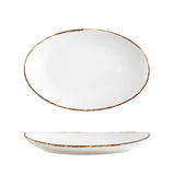 Salt Oval Coupe Platter 12.5x8.5"