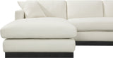 Johanna 3-Piece Sectional Sofa - Elegant Mid-Century Design with Cozy Cushions and Durable Frame