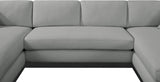 Johanna 3-Piece Sectional Sofa - Elegant Mid-Century Design with Cozy Cushions and Durable Frame