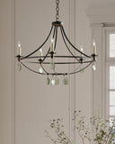 Novella Small Black Chandelier