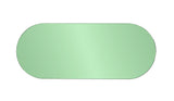 Balducci Oval Emerald Green Mirror Short