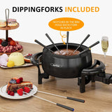 Electric Fondue Pot Set For Cheese & Chocolate