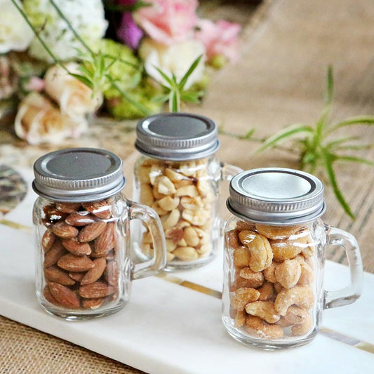 4 oz Mini Mason Mug Shot Glasses Set of 12