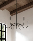 Tirrell Small Black Chandelier