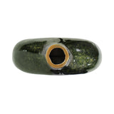 Renaldi Emerald Gold Round Vase- Tall