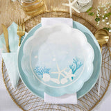 Beach Party 9 in. Premium Paper Plates (Set of 16)