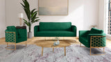 Casa Velvet Contemporary Chair – Modern Design with Soft Upholstery and Stylish Honeycomb Frame