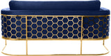 Casa Velvet Contemporary Sofa - Modern Design with Soft Touch, Chrome Frame, and Eye-Catching Style