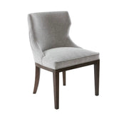 Wholesale [Set of 2] Transitional Tight Back Dining Chair, Grey
